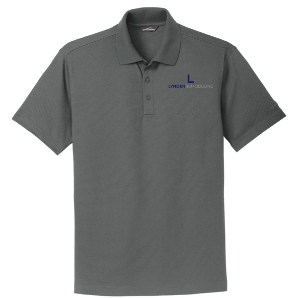 Lynden Remodeling Gray Steel Polo Shirt
