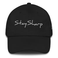 Stay Sharp Strap Back Dad Hat